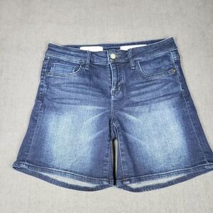 Pilcro and the Letterpress Jean Shorts Womens Size 28 Stet Mid Rise Stretch